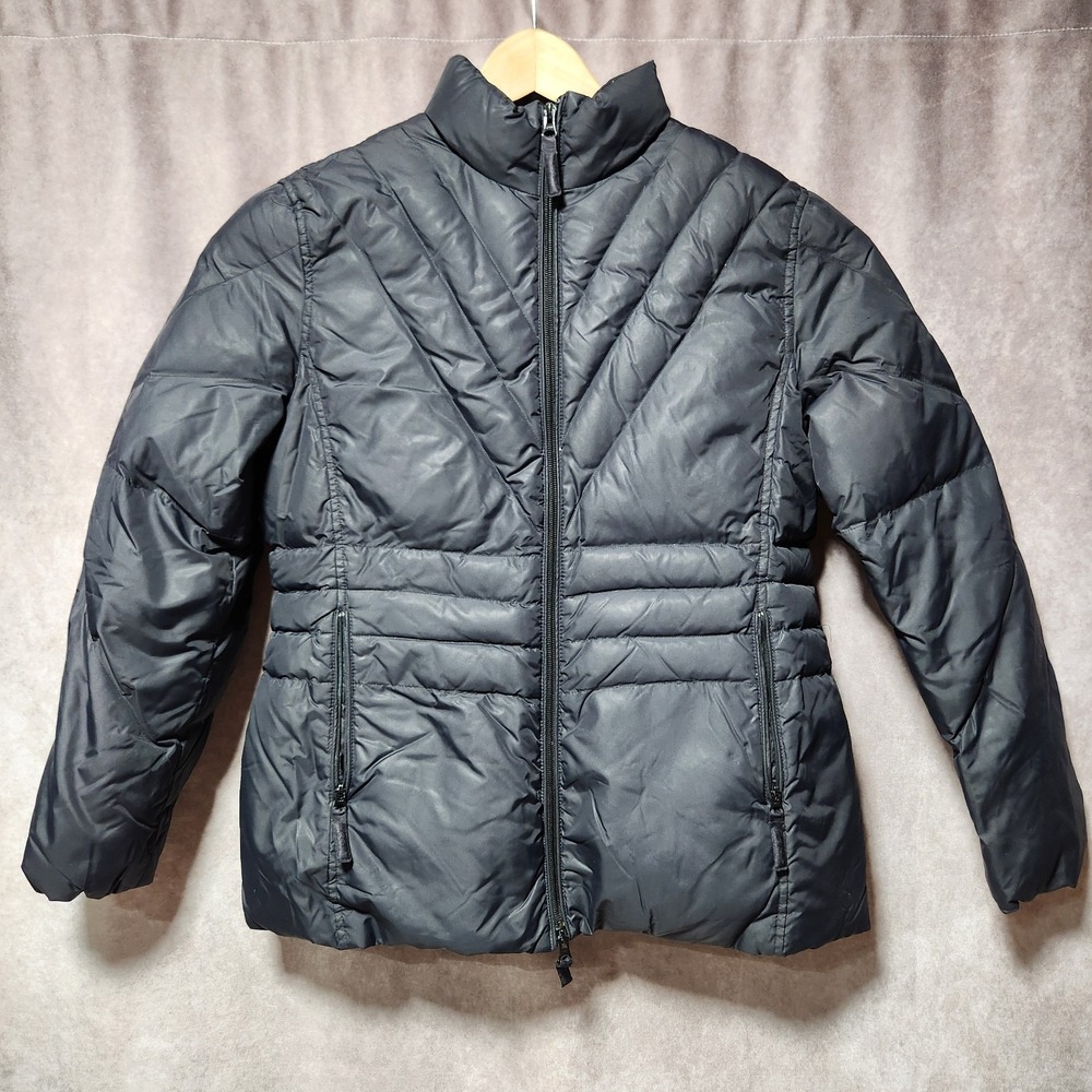 women's ESPRIT Collection Down Jacket coat quilted Puffer Black size L
